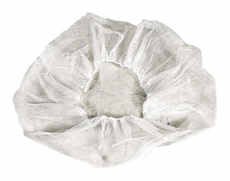Bouffant Cap PP White 24 in PK100