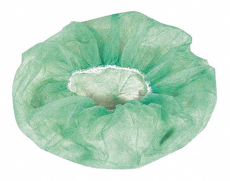 Bouffant Cap PP Green 24 in PK100