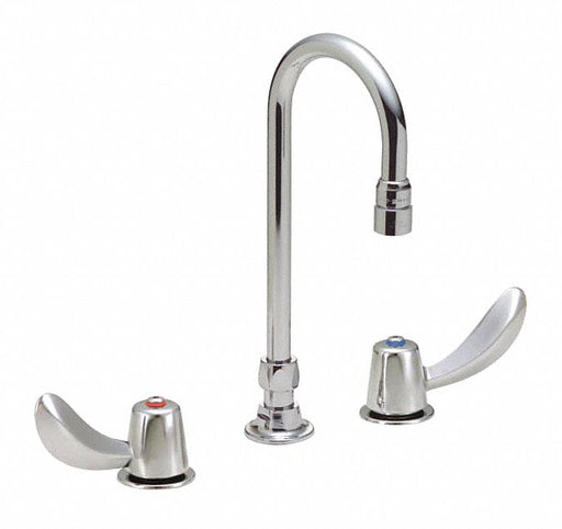 Two Handle 8In Below Deck-Mount Faucet
