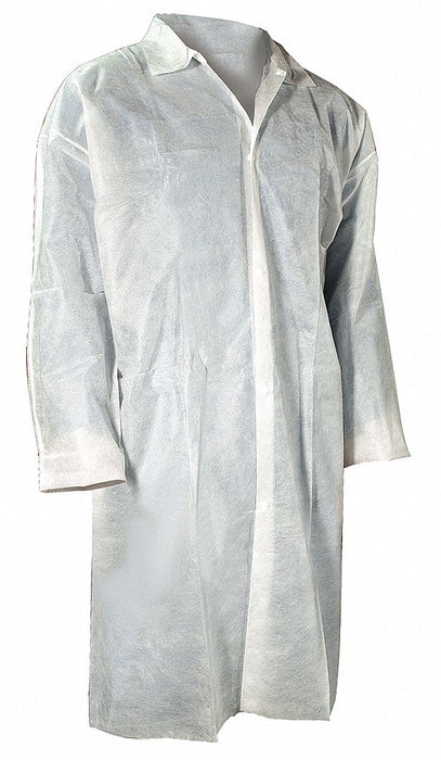 Lab Coat Polypropylene White 7XL PK30