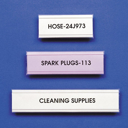 Label Holder C Design 7/8INX3IN mag PK25