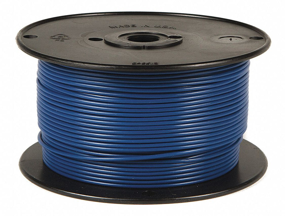 Primary Wire 14 AWG 1 Cond 1000 ft Blue