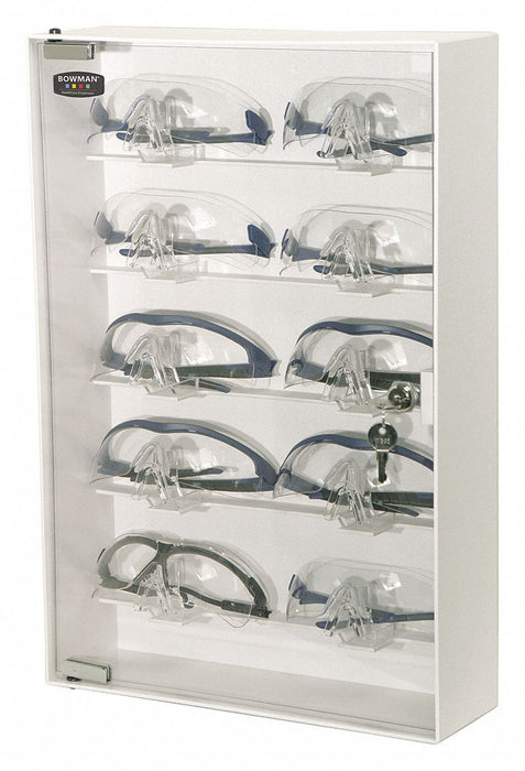 EyewearCabinet Clear White PETG ABS
