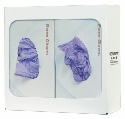 GloveDispenser White WallMount Steel