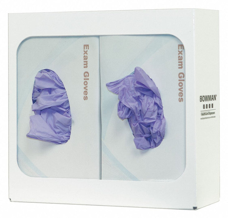 GloveDispenser White WallMount Steel
