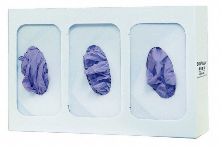 GloveDispenser White WallMount Steel
