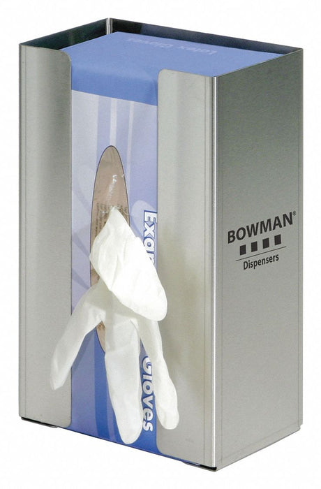 GloveDispenser Silver WallMount SS
