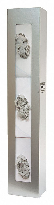 GloveDispenser Silver WallMount SS