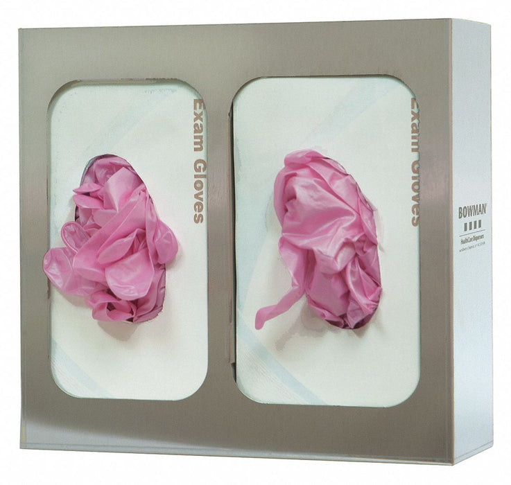 GloveDispenser Silver WallMount SS
