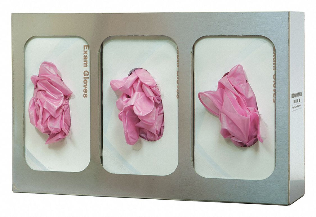 GloveDispenser Silver WallMount SS