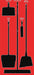 Shadow Board Ultra Aluma-Lite(TM) Red