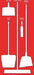 Shadow Board Combo Kit White Red