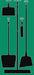 Shadow Board Combo Kit Green Black
