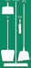 Shadow Board 68 in H 30 in W Green