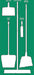 Shadow Board Combo Kit White Green Wall