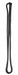 J0272 Gear Tie Black 64 in Rubber Steel