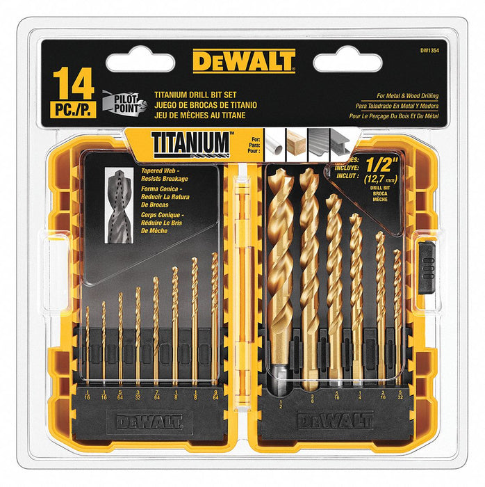 Jobber Length Drill Set 14pc HSS