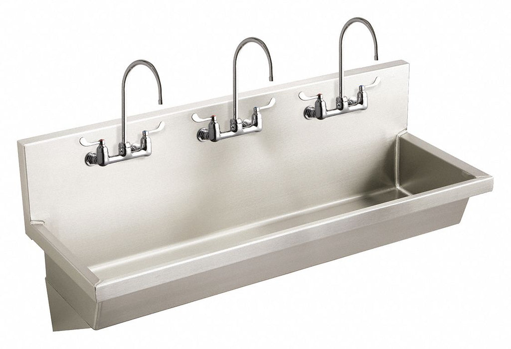 Multiple Station Wash Sink Wall Mount
