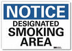 Notice Sign 7inx10in Reflective Sheeting