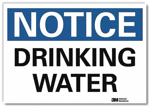 Notice Sign 7inx10in Reflective Sheeting