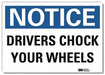 Notice Sign 10inx14in Reflctv Sheeting