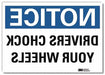 Notice Sign 5 in x 7 in Rflct Sheeting