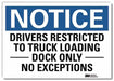 Notice Sign 10 in x 14 in Rflct Sheeting