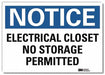 Notice Sign 5inx7in Reflective Sheeting