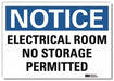 Notice Sign 10inx14in Reflctv Sheeting