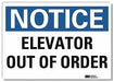 Notice Sign 7inx10in Reflective Sheeting
