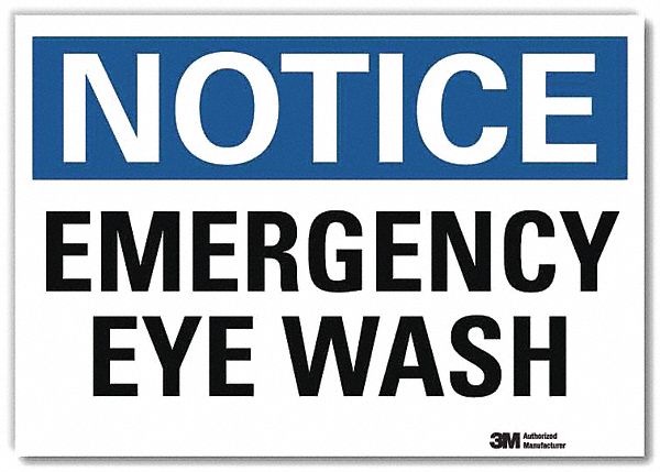 Notice Sign 7inx10in Reflective Sheeting