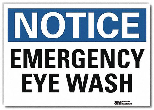 Notice Sign 10x14in Reflective Sheeting