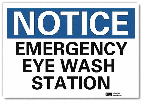 Notice Sign 5inx7in Reflective Sheeting