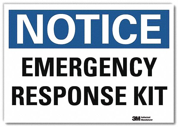 Notice Sign 10x14in Reflective Sheeting