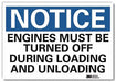 Notice Sign 10inx14in Reflctv Sheeting