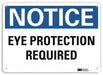 Notice Sign 10 in x 14 in Aluminum