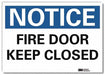 Notice Sign 5inx7in Reflective Sheeting