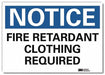 Notice Sign 7inx10in Reflective Sheeting