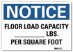 Notice Sign 7inx10in Reflective Sheeting