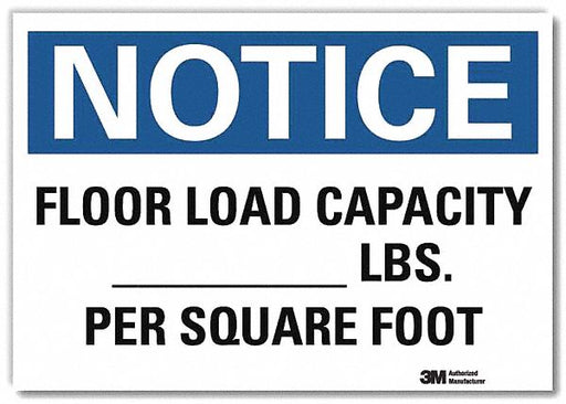 Notice Sign 10inx14in Reflctv Sheeting