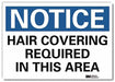 Notice Sign 5inx7in Reflective Sheeting
