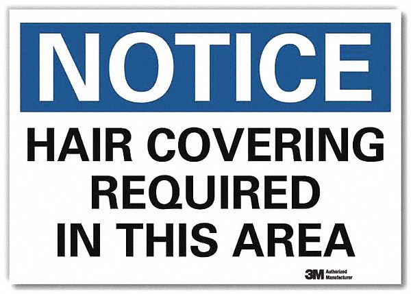 Notice Sign 10x14in Reflective Sheeting