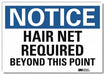 Notice Sign 10x14in Reflective Sheeting