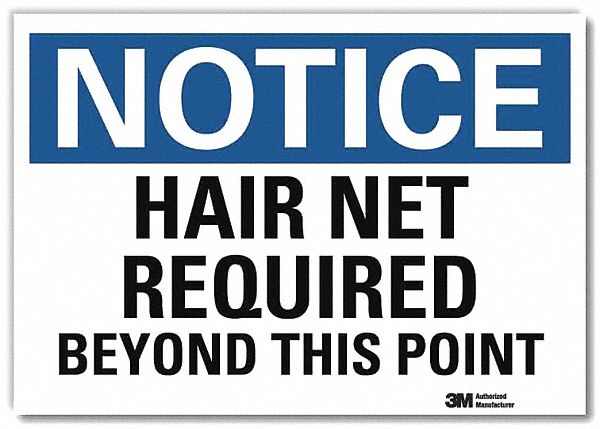 Notice Sign 5inx7in Reflective Sheeting