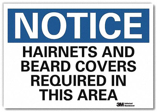 Notice Sign 7inx10in Reflective Sheeting