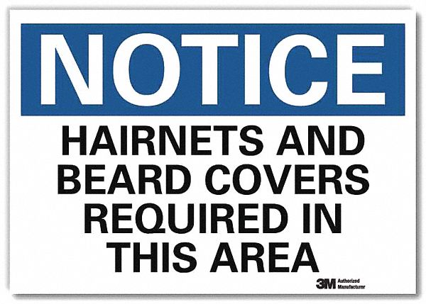 Notice Sign 10x14in Reflective Sheeting
