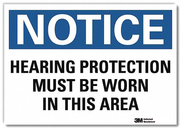 Notice Sign 10inx14in Reflctv Sheeting