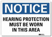 Notice Sign 5inx7in Reflective Sheeting