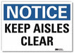Notice Sign 10x14in Reflective Sheeting