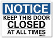 Notice Sign 7inx10in Reflective Sheeting